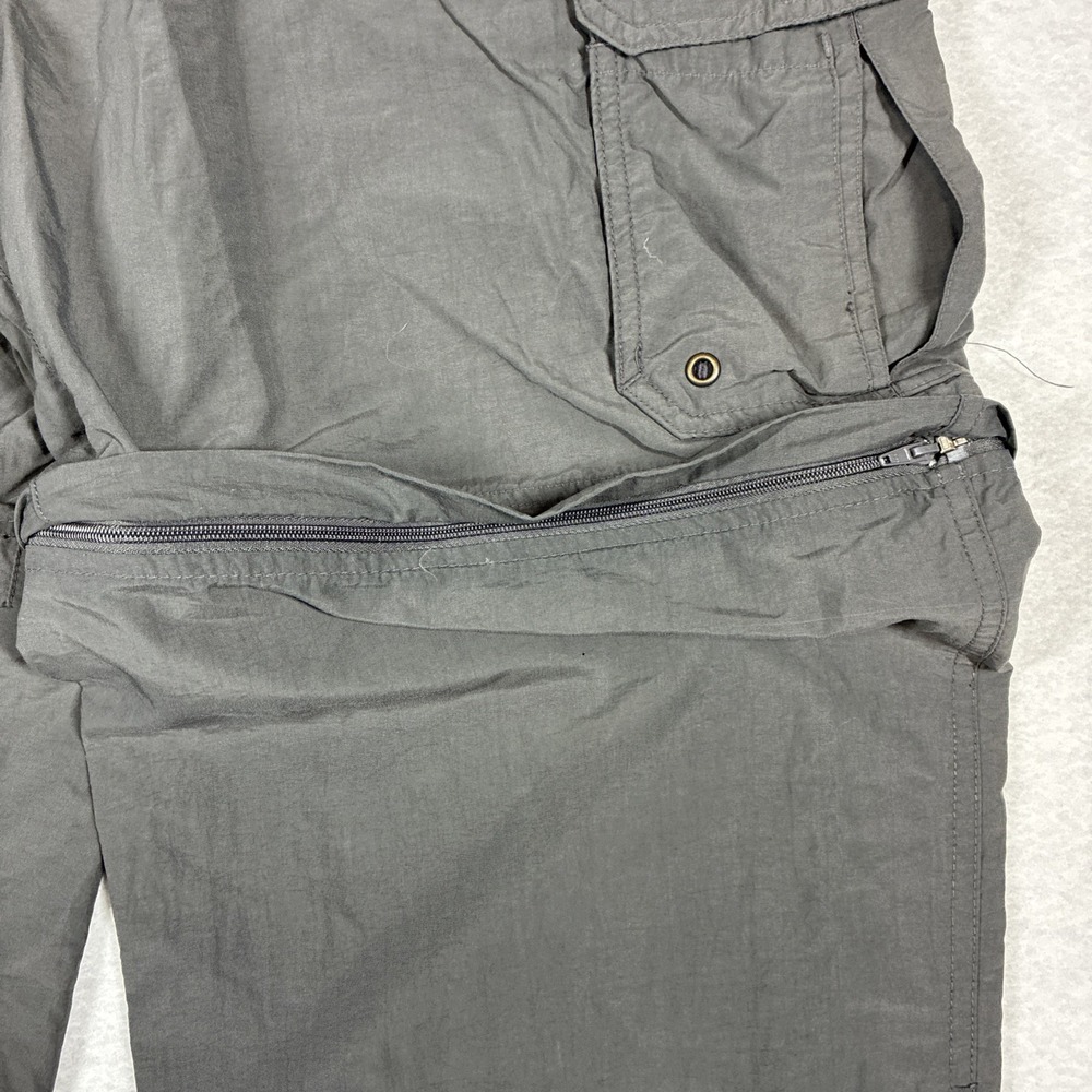 REI Convertible Hiking Pants Men's Large 32"L Gray Compact Lightweight UPF 50 - Picture 5 of 16